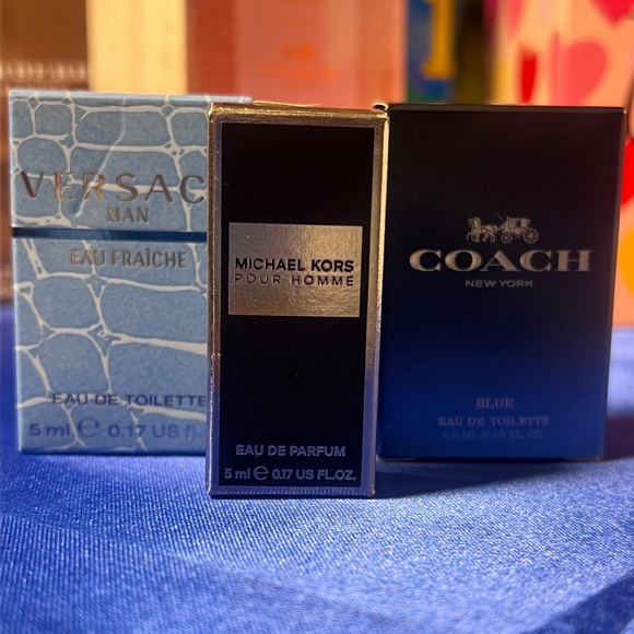 Versace Other - Versace, Michael Kors, and Coach Fragrance Set
